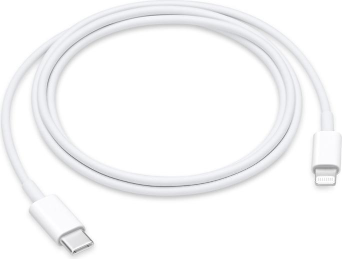 - MX0K2ZM|A Lightning|Type-C Datenkabel Weiss (Masse) (1 m, USB 3.2 Gen 1, 96 W)