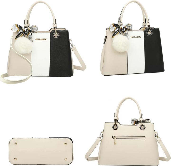 Image du produit Gallantry M-9354-3-BGWHITEBLACK Handtasche