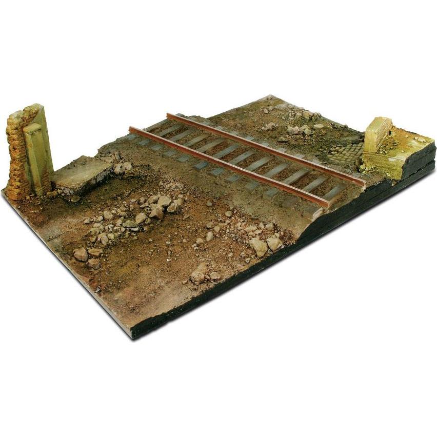 Wittmax Scenics Diorama Bases Country Road Cross 31x21cm