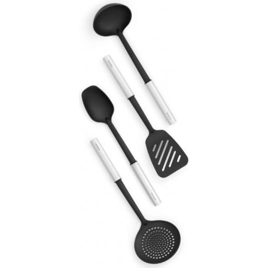 Brabantia New Profile Line, Kochbesteck, Schwarz