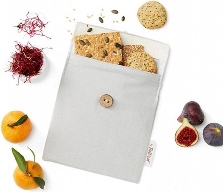 Produktbild Roll'Eat Lunchbeutel SnacknGo BIO Grau