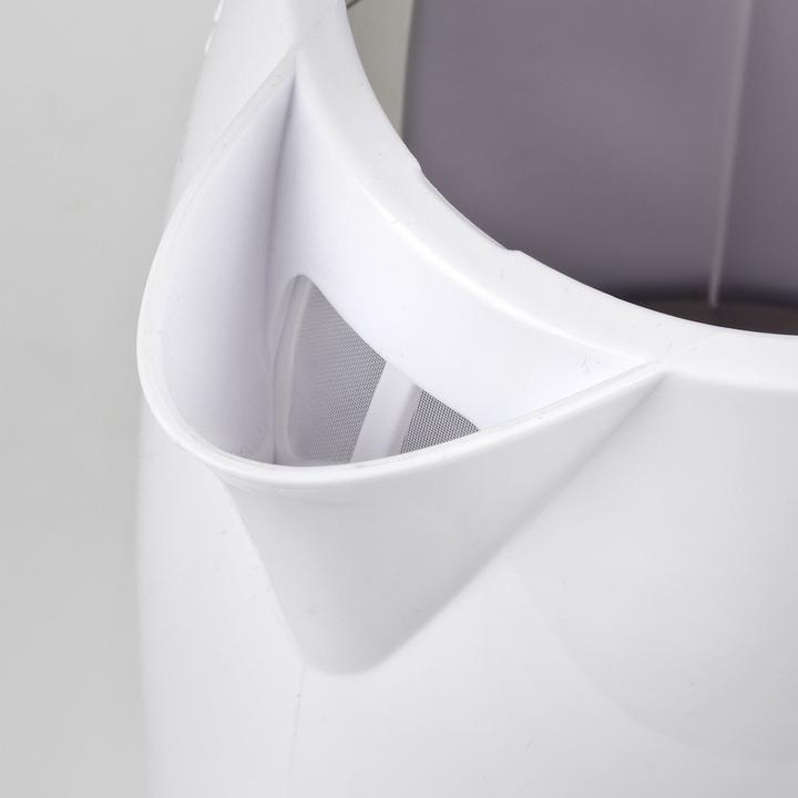 Actual product image Girmi BL2201 Electric kettle 1.7 L 2200 W Grey, White (1.70 l)