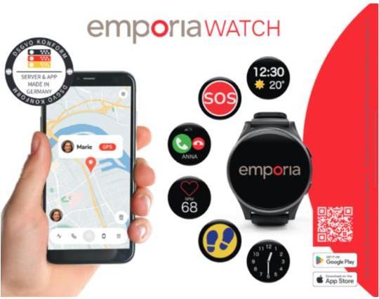 Produktbild Emporia Watch LTE (43.90 mm, 4G)