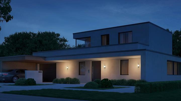 Image du produit Steinel 067212 - Applique murale 6.6 W 566 lm 3000 K Détecteur de mouvement (566 lm, IP44)