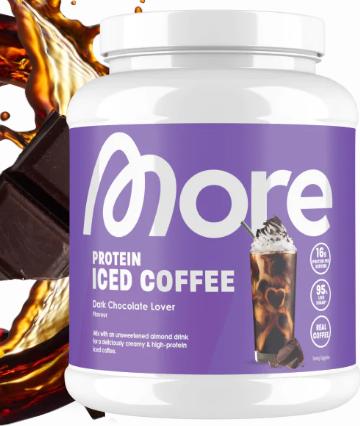 Image du produit More Nutrition Protein Iced Coffee (500 g, 1 x, Chocolat noir)