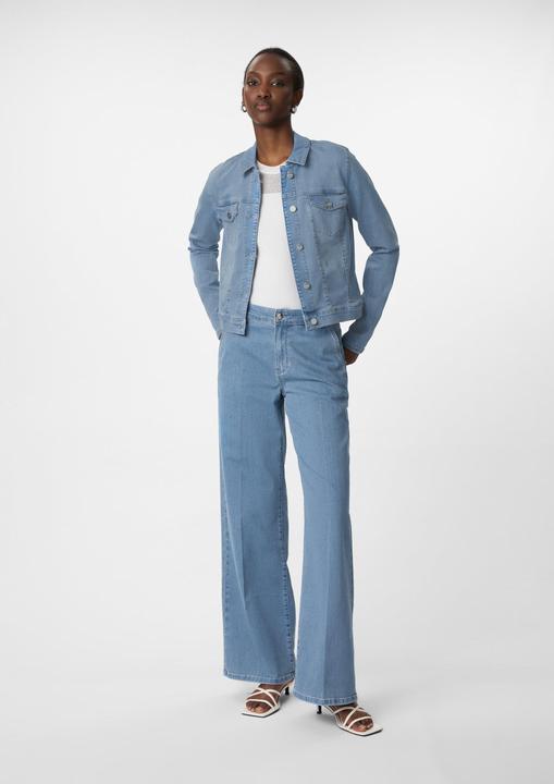 Actual product image Comma Indoor-Jacke Elastische Denimjacke mit Waschung (34)