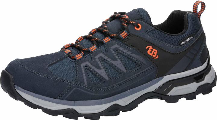 Blau, Marine, Orange