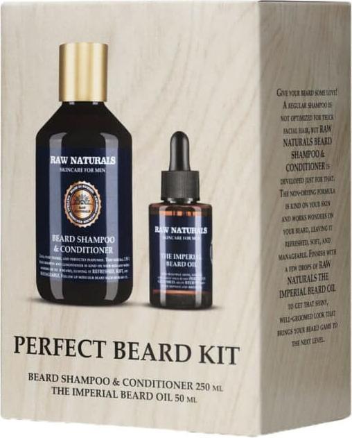Image du produit Raw Naturals Kit Perfect Beard (250 ml)