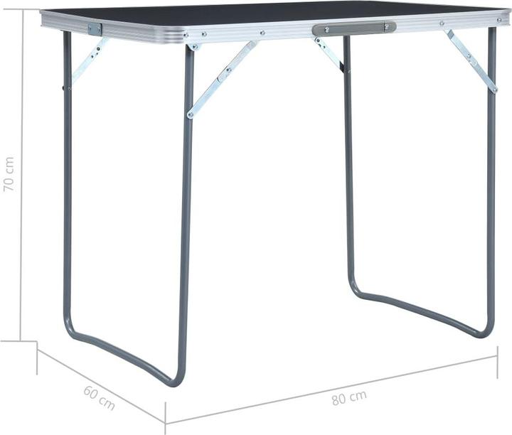 Image du produit vidaXL Table pliable de camping