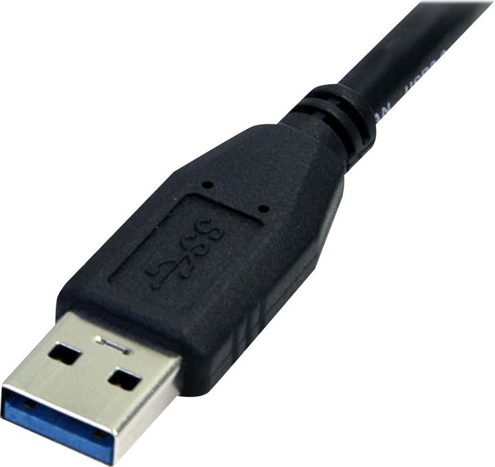 Produktbild StarTech 0,5m USB 3.0 A auf Micro B Kabel - St/St - Schwarz - 50cm SuperSpeed USB 3.0 Anschlusskabel - Ste... (0.50 m, USB 3.2 Gen 1)