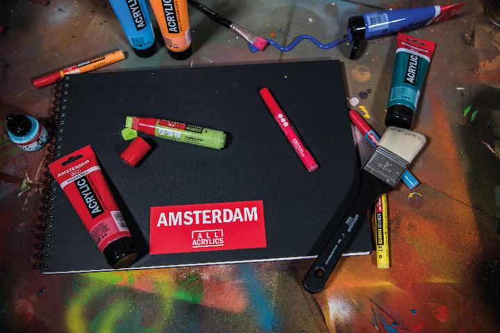 Produktbild Amsterdam Acrylfarbe Standard Series 805 (Kupfer, 120 ml)
