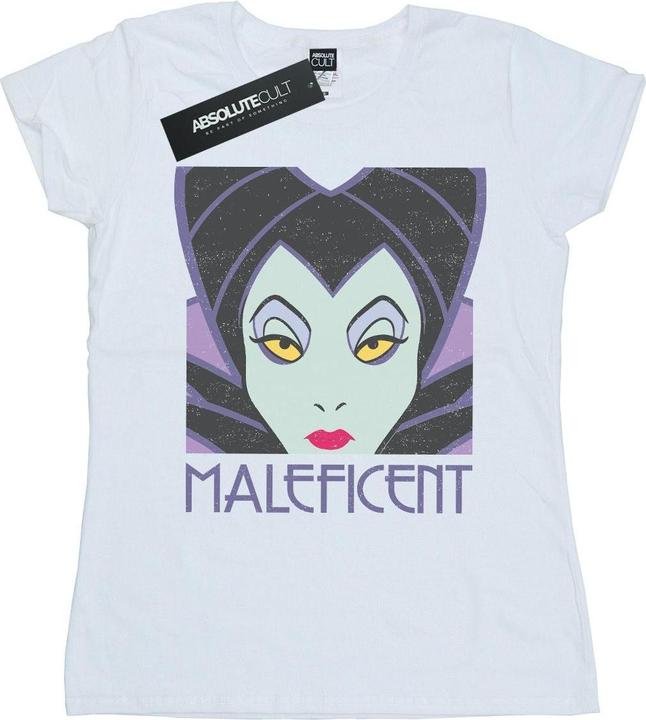 Immagine prodotto Disney Maleficent Cropped Head Maglietta Donna (S)