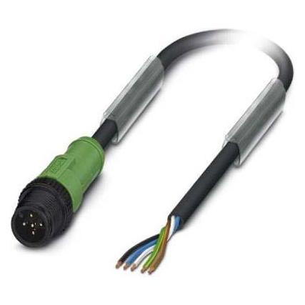 Phoenix Contact Sensor-/Aktor-Kabel, Elektronikkabel + Stecker, Schwarz