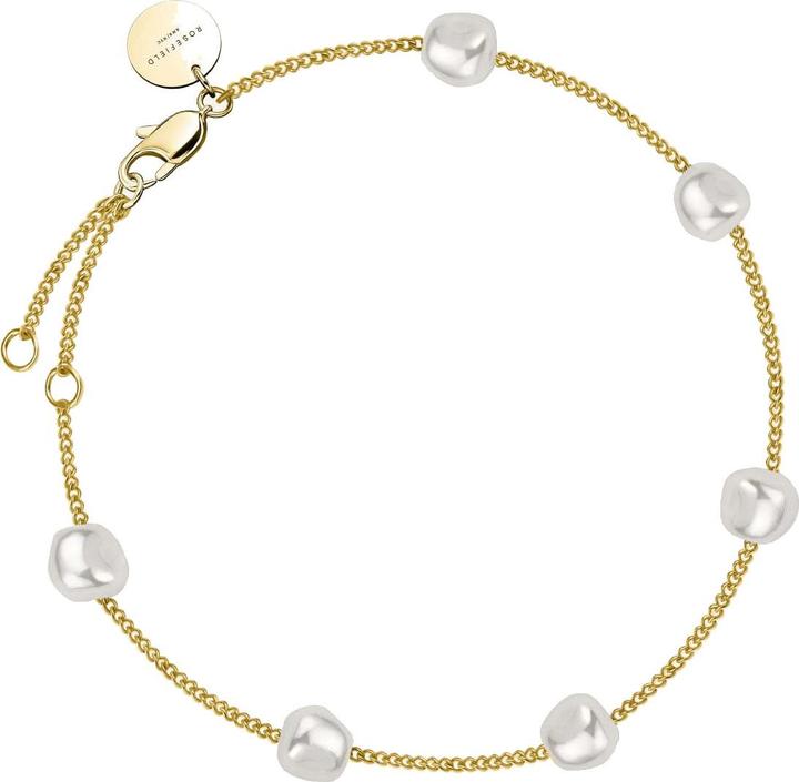 Actual product image Rosefield Přvabný pozlacený náramek s perlami Essentials JBLPG-J603
