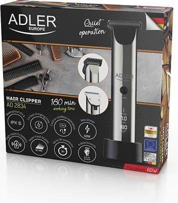 Immagine prodotto Adler AD 2834 Tagliacapelli Argento