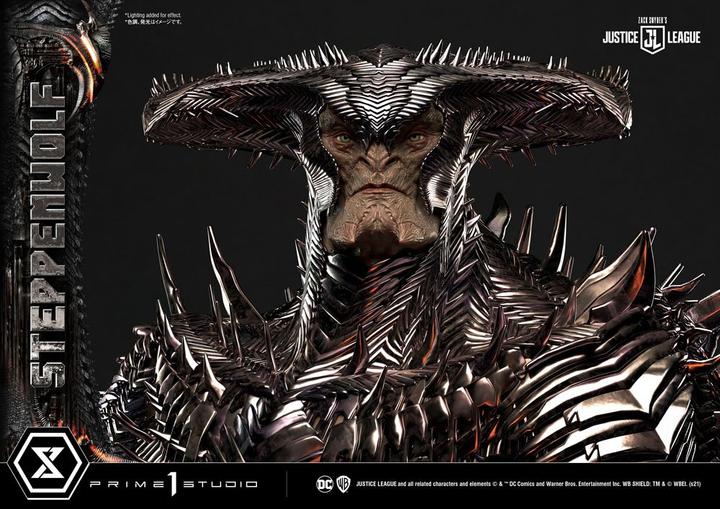 Actual product image Prime 1 Studio Zack Snyder's Justice League statuette Museum Masterline 1/3 Steppenwolf 102 cm