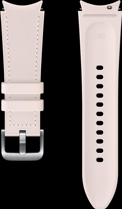 Produktbild Samsung Hybrid Leather Band 20mm M/L Pin (20 mm, Fluorelastomer, Leder, Galaxy Watch, Galaxy Watch 4)
