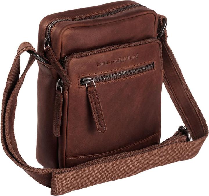 Produktbild The Chesterfield Brand Wax Pull Up Umhängetasche Leder 17 cm