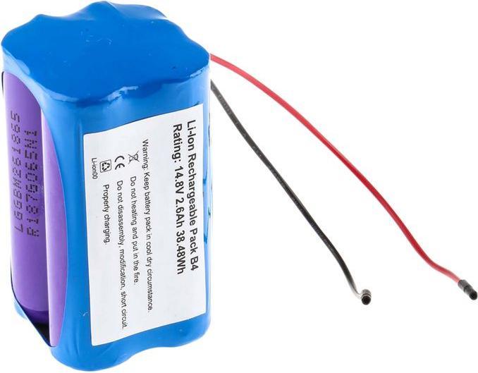 Immagine prodotto RS PRO 18650 14.8V 2600 mAh 4S1P B4 type (18650, 2600 mAh)