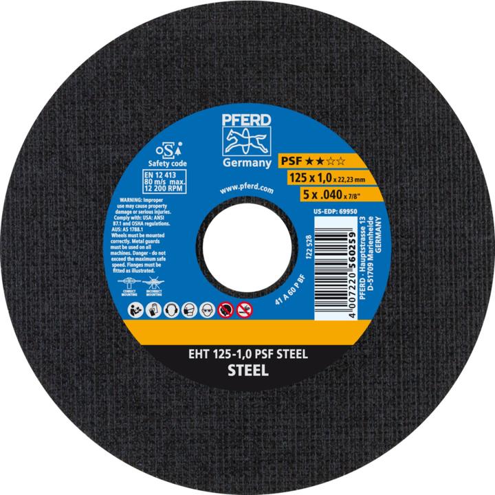 Immagine prodotto Pferd Disco da taglio EHT 110 PSF STEEL