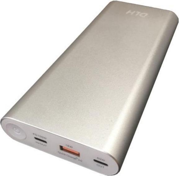 Image du produit DLH POWER BANK USB-C PD 100W 26800mAh (26800 mAh, 100 W, 100 Wh)