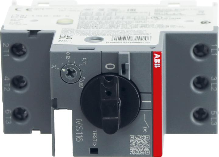 Image du produit ABB Disjoncteur-moteur MS116 - 0,16