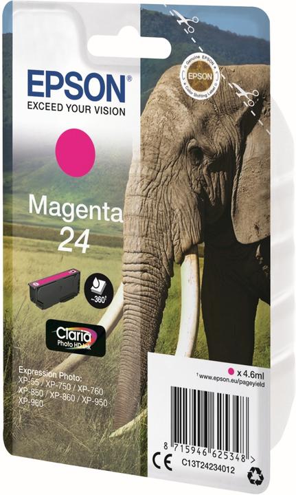 Actual product image Epson 24 Claria Photo HD (M)