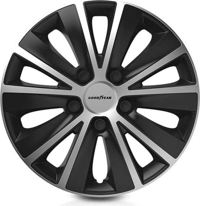 Goodyear Radkappe Monaco 15" Schwarz Silberfarben (15")