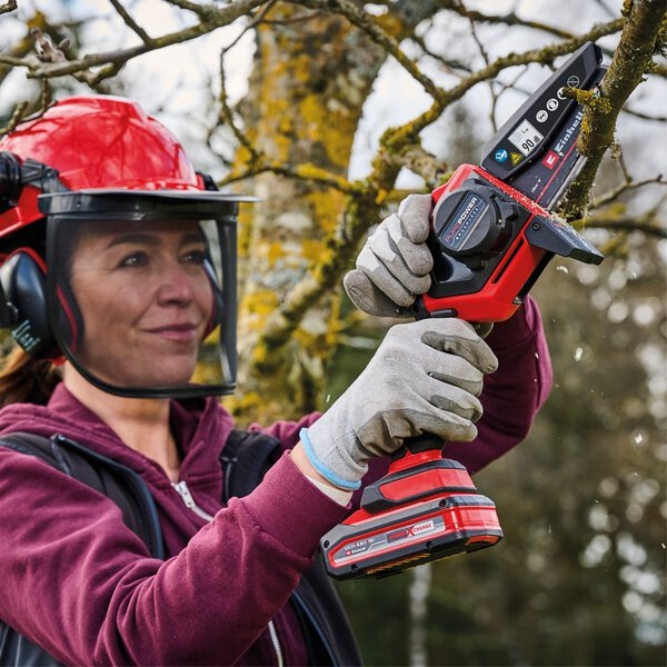Actual product image Einhell 4600040 GE-PS 18/15 Li BL-Solo Power X-Change 18V Li-Ion cordless chainsaw (Battery chain saw)