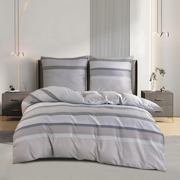 Produktbild Traumschlaf Streifen (Bettwäsche Set, 160x210 cm + 65x100 cm)