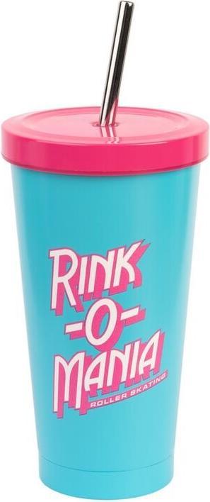 Produktbild Stranger Things Rink-O-Mania straw tumbler 550ml (550 ml)