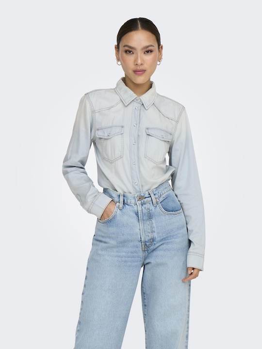 Produktbild Only ONLALICE Jeanshemd Jeanshemd (XL)