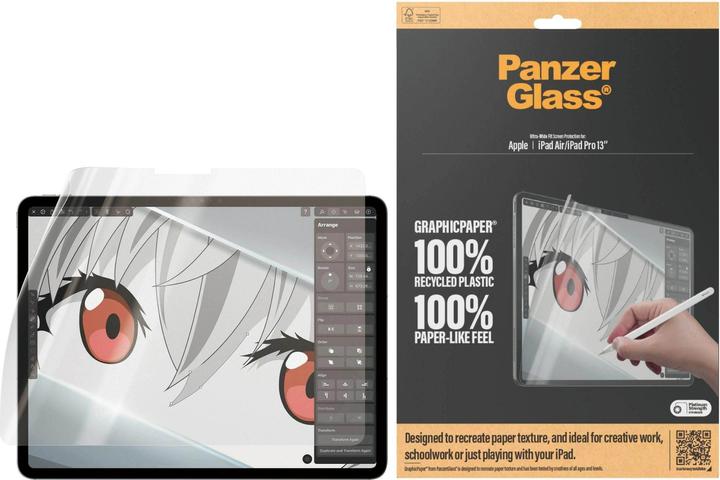 PanzerGlass Ultra-Wide Fit (1 pcs., iPad Air 13 2024 (M2), iPad Air 13 2025, iPad Pro 13 2024 (M4))
