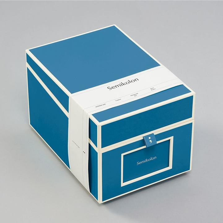 Immagine prodotto Semikolon Foto Box Blu (10 x 15 cm, 9 x 13 cm)