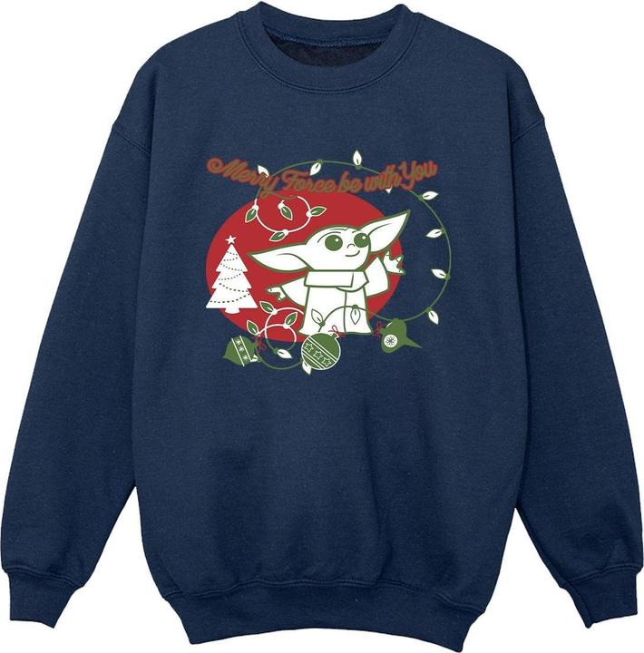 Produktbild Star Wars Baby Yoda Force Be With You Sweatshirt Jungen (116)
