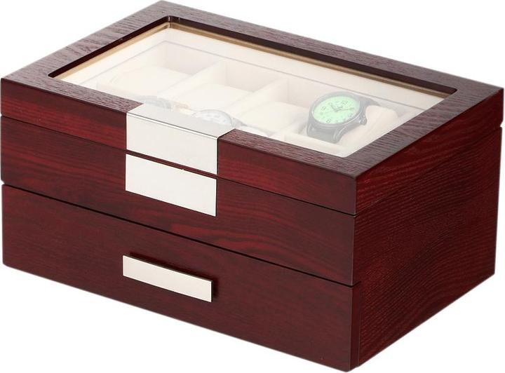 Actual product image Rothenschild Watch box RS-2350-20C for 20 watches cherry