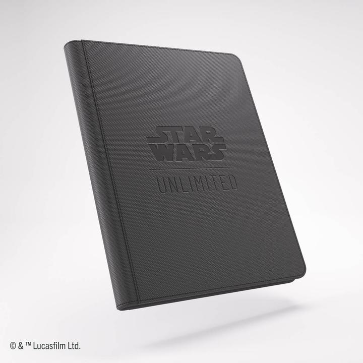 Actual product image Gamegenic GGS31050 - Star Wars: Unlimited Zip-Up Album 18-Pocket - Black