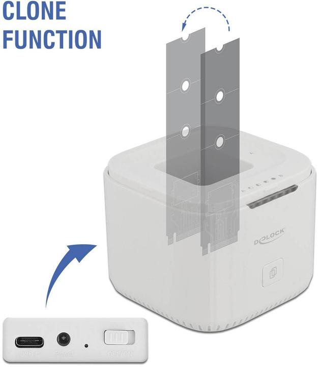 Immagine prodotto Delock Docking station M.2 NVME