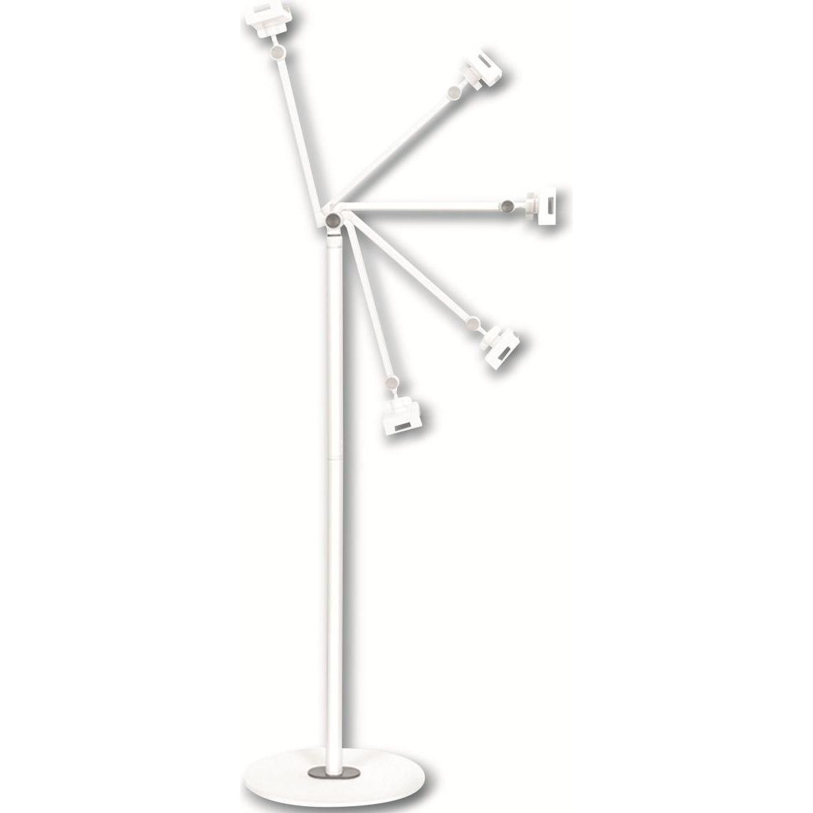 Thumbnail - LogiLink Standfuss für Mobilgeräte, neigbar, drehbar und schwenkbar, Tablet Halterung, Weiss