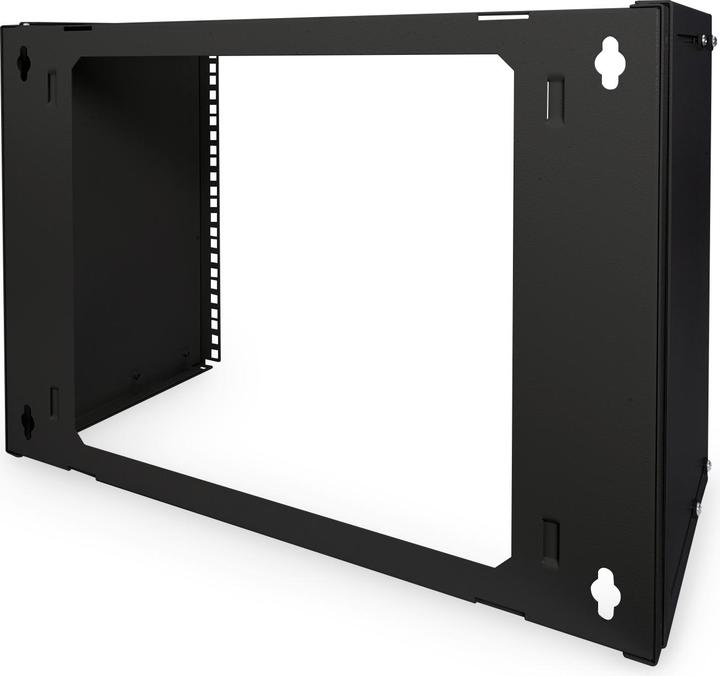Actual product image Digitus 8U wall mount patch holder 3608x528x225 mm depth adjustable (8 RU, 19 inch rack)