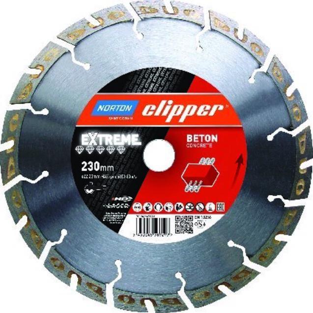 Produktbild Norton Clipper Clipper Diamanttrennscheibe Extreme Beton - 350 x 25,4 mm