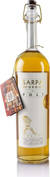 Actual product image Poli Grappa Sarpa Oro di (1 x 70 cl)