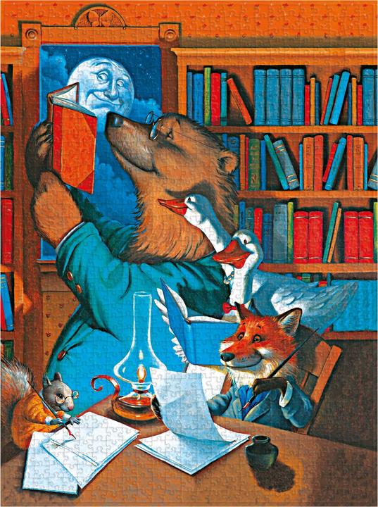 Paperblanks Puzzle Geschichten im Mondschein 360 x 490 mm 500 Teile (500 Teile)