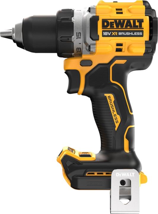 Actual product image DeWalt DCD 800 P1T cordless drill driver 18 V 90 Nm brushless + 1x rechargeable battery 5.0 Ah + (Rechargeable battery operated)