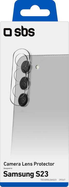 Immagine prodotto SBS Protezione della lente della fotocamera per Samsung Galaxy S23 (1 pz., Samsung Galaxy S23)