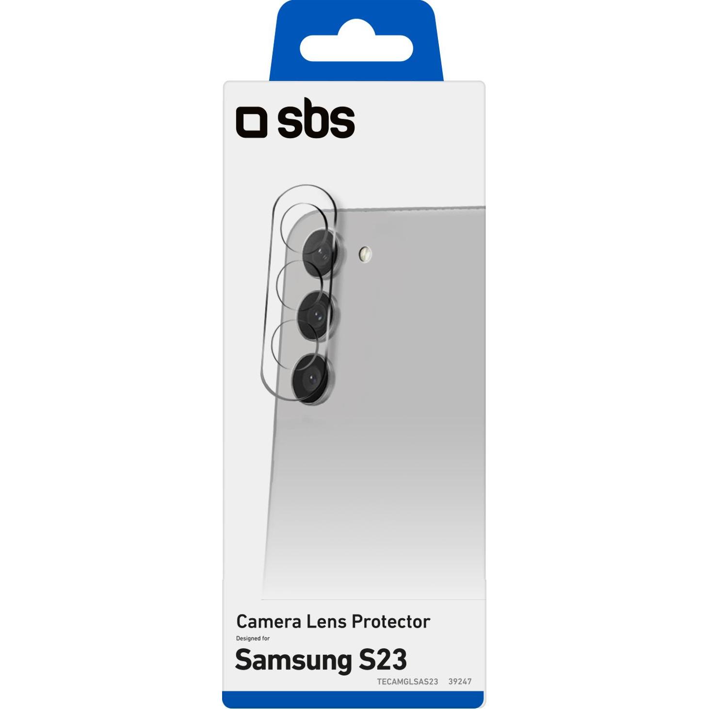 Thumbnail - SBS Kameralinsenschutz für Samsung Galaxy S23 (1 Stück, Samsung Galaxy S21), Smartphone Schutzfolie, Transparent
