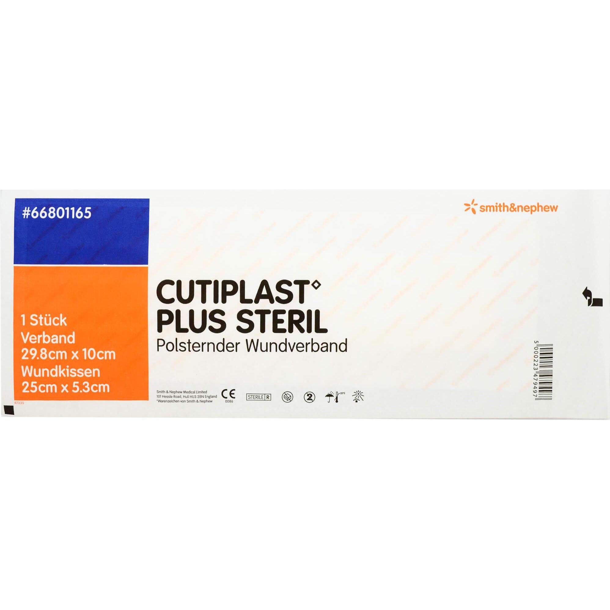 Smith & nephew, Pflaster, CUTIPLAST 10X29.8 PLUS STE (1 x)