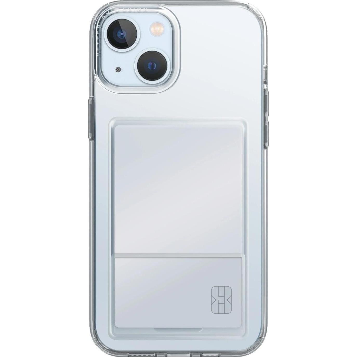 Thumbnail - Uniq etui Air Fender ID iPhone 15 6.1" nude transparent Cardslot (Apple iPhone 15), Smartphone Hülle, Transparent