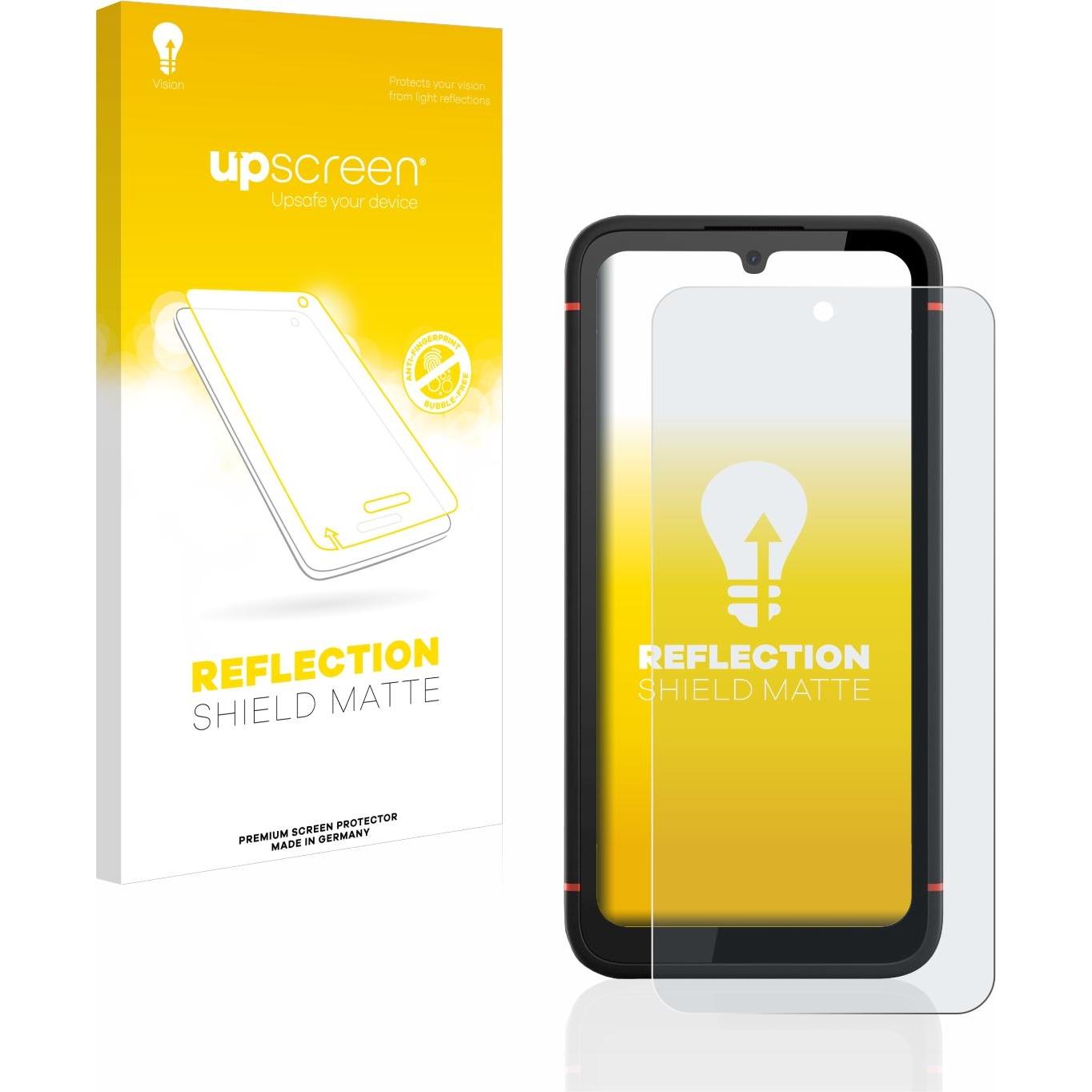 upscreen Reflection Shield Displayschutz Matt (1 Stück, Gigaset GX4), Smartphone Schutzfolie, Grau