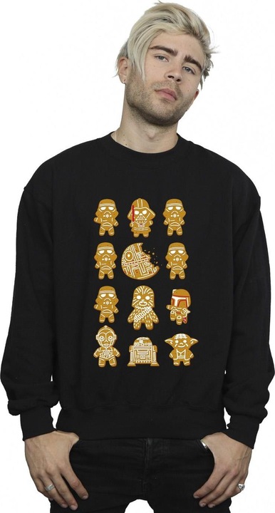 Actual product image Star Wars Mens Episode IV: A New Hope 12 Gingerbread Sweatshirt (5XL)